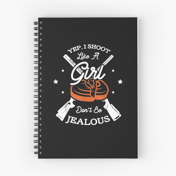 Item preview, Yep I shoot like a girl don't be jealous Trap shooting Funny T-Shirt designed and sold by Lukifo-Paladin.