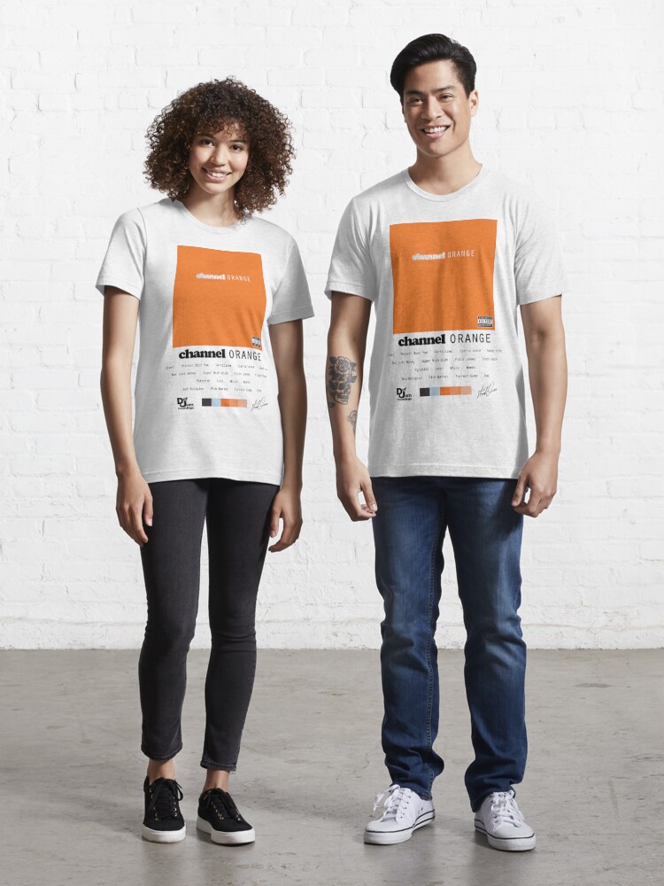 Frank Ocean Channel Orange Album - Tracklist Essential T-Shirt for Sale by  sblankdesigns