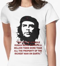 Che Guevara Quote Women's Fitted T-Shirt