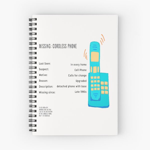 Item preview, Missing: Cordless Phone designed and sold by Danyell369.