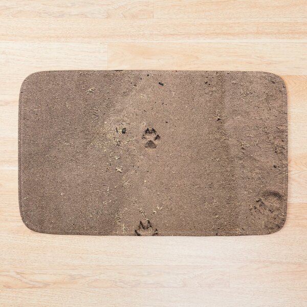 Item preview, Animals Tracks in the Sand on the Lake Shore Water Rocks The Start of the Lake  designed and sold by prohockeylabs.