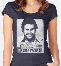 Pablo Escobar Women's Fitted Scoop T-Shirt