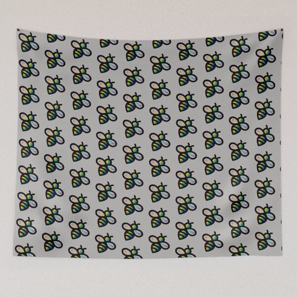 Item preview, Bee Proud - LGBT Flag bees designed and sold by Teamtsunami6.