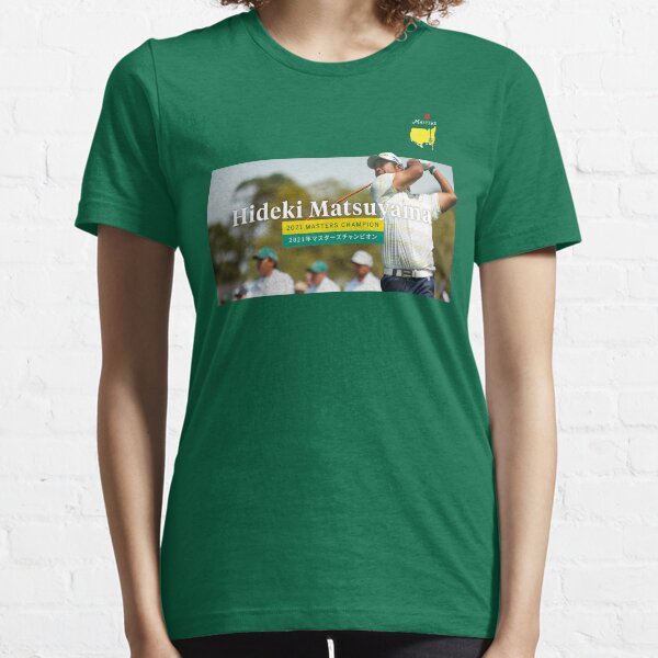 Hideki Matsuyama Golf Masters Champions 2021 Essential T-Shirt