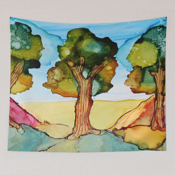 Item preview, Three Trees designed and sold by scrapnpaint.