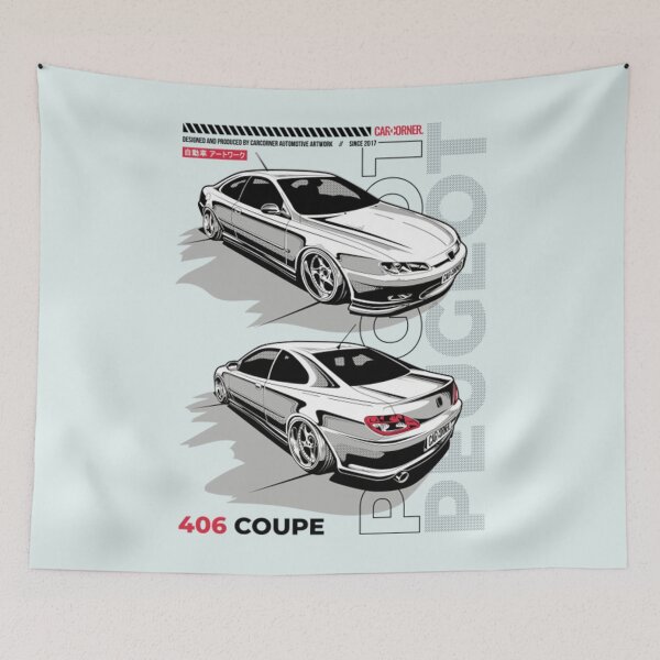 Item preview, Peugeot 406 Coupe Black designed and sold by DeskTopPeloton.