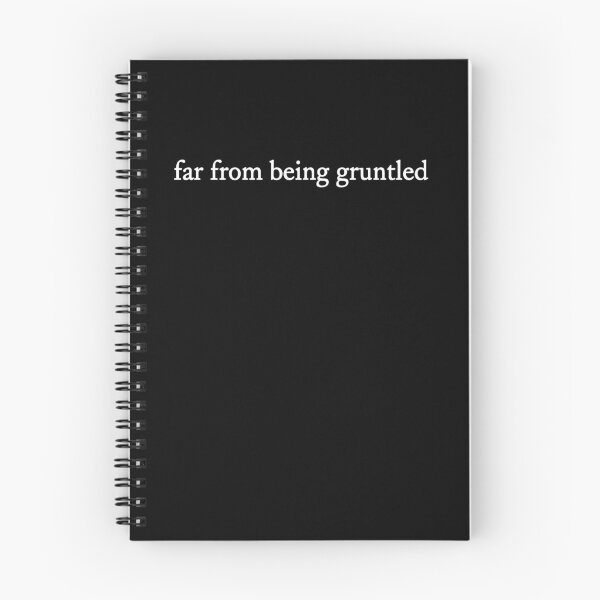 Item preview, Not Disgruntled (Just Far From Being Gruntled) designed and sold by wodehousefan.