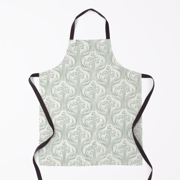 Lily of the Valley - Virticle Stripe Apron