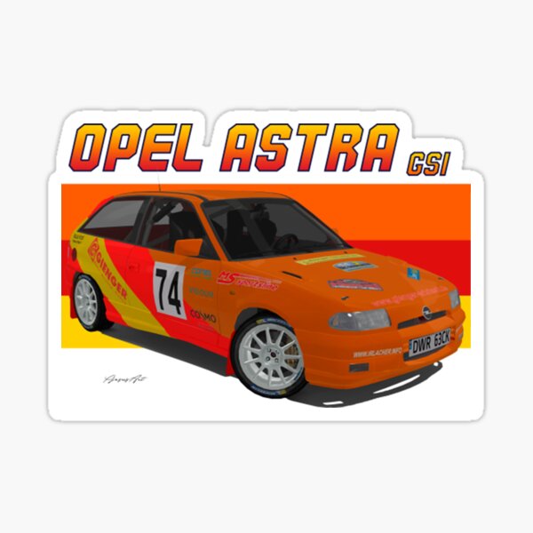Opel Astra GSI Sticker