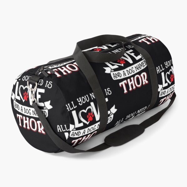 Item preview, All you need is love and a dog named Thor small large designed and sold by NiceStore059.