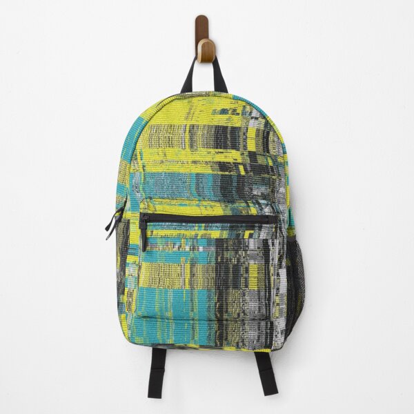 Item preview, Abstract Glitch Design in Yellow/ Teal/ Black designed and sold by KevenTees.