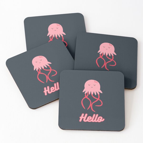 Item preview, Cute Pink Jellyfish designed and sold by Ocean-World.