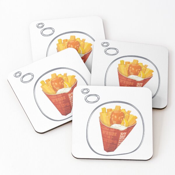 Item preview, Thinking about fish and chips designed and sold by foodisthekey.
