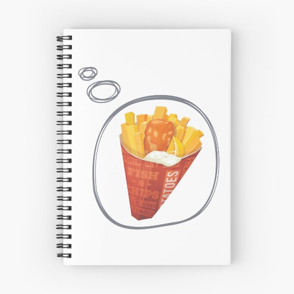 Item preview, Thinking about fish and chips designed and sold by foodisthekey.