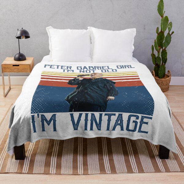 Item preview, Retro Peter Girl Gabriel I'm Not Old I'm Vintage designed and sold by LoganStevens.