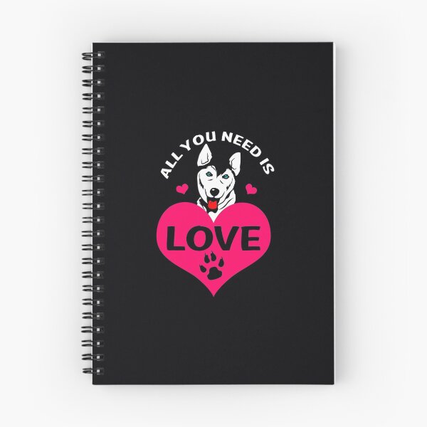 Item preview, All You Need Is Love Siberian Husky Dog  designed and sold by NiceStore059.