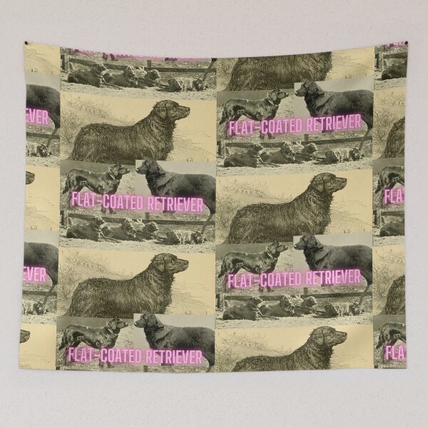 Item preview, Flat-Coated Retriever Montage #2 designed and sold by Krispsm.