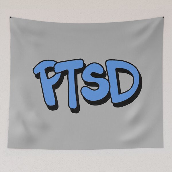 Item preview, PTSD - bubble letter word art designed and sold by 10pmCreations.