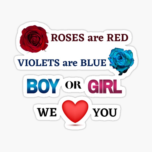 Violets Are Blue Stickers Redbubble - roses are red violets are blue id code roblox