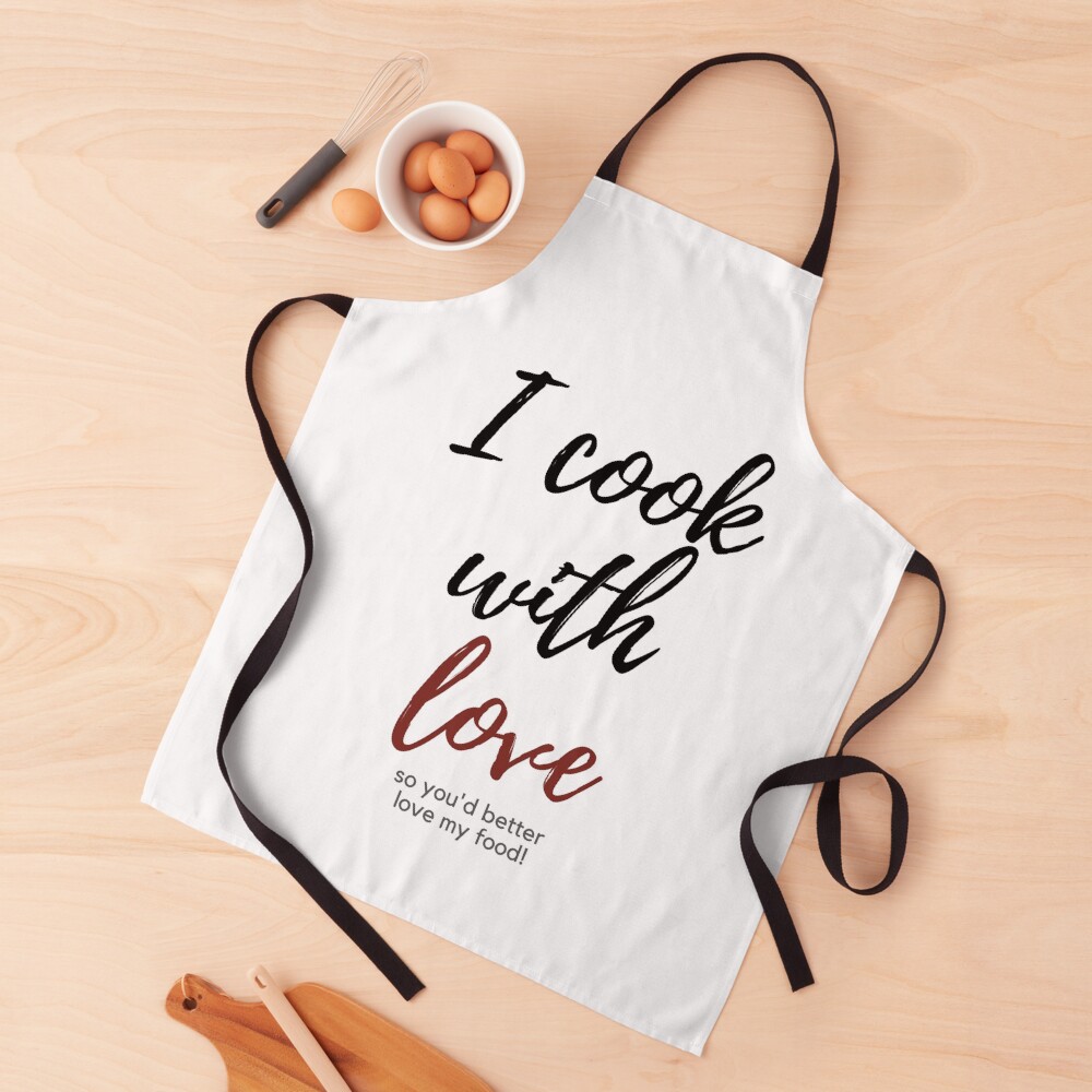 Cooking with Love Apron