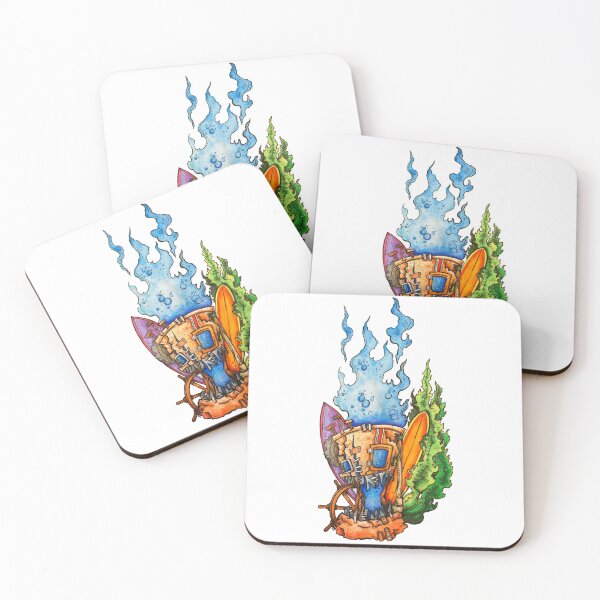 Artikelvorschau, Blaues Flammen-Tiki-Totem entworfen und verkauft von ReefCreeP.