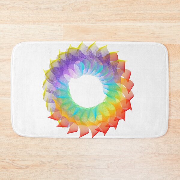 Item preview, Rainbow Rosette designed and sold by Nigel Designs.