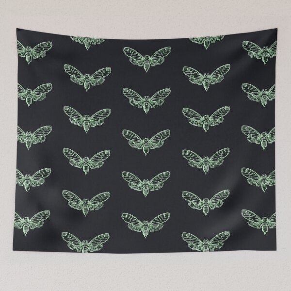 Item preview, Glowing Pharaoh Cicada designed and sold by The White Bat.