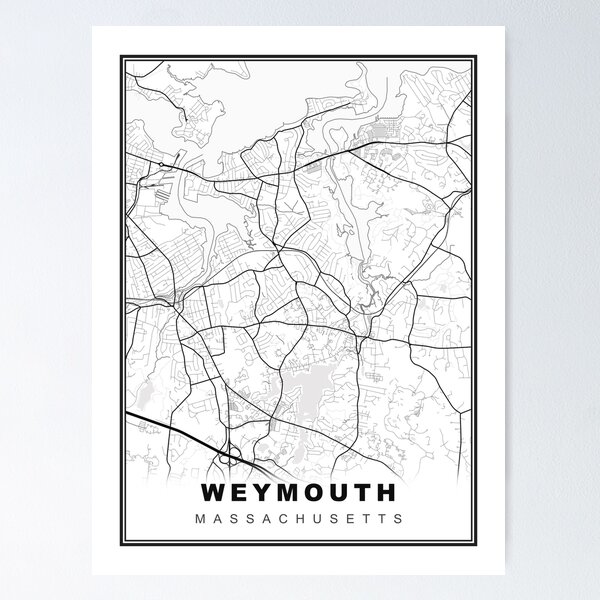 Item preview, Weymouth Map designed and sold by Tamas Das.