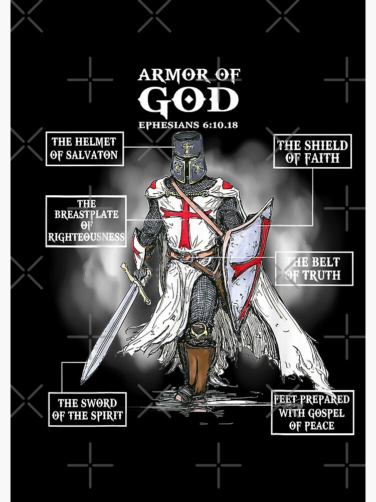 "Armor of God Bible Verse" Spiral Notebook for Sale by HumbleShirt Redbubble