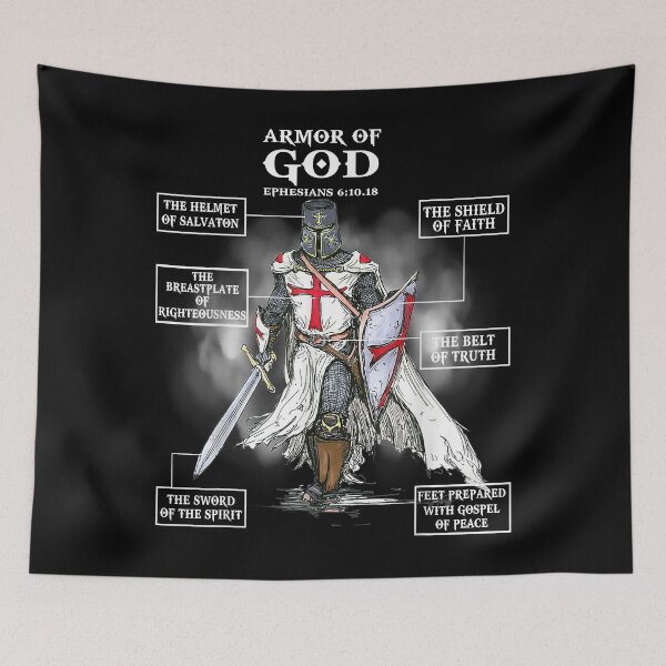 Item preview, Armor of God Bible Verse designed and sold by HumbleShirt.