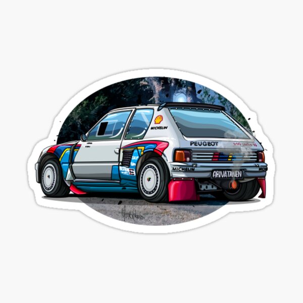 Peugeot 205 Sticker