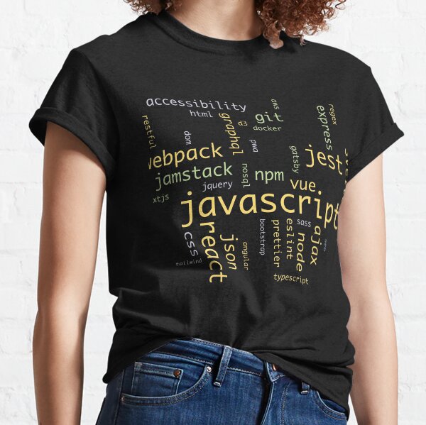 Front-end skills for javascript and react developers Classic T-Shirt
