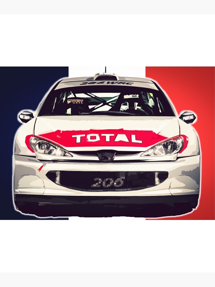 Affiche A2 Poster Peugeot sport 306 Maxi rallye Delecour Rallye Tour de