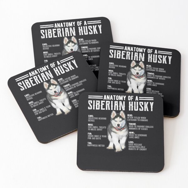 Item preview, Anatomy of A Husky T-Shirt Siberian Dog Fans  designed and sold by NiceStore059.