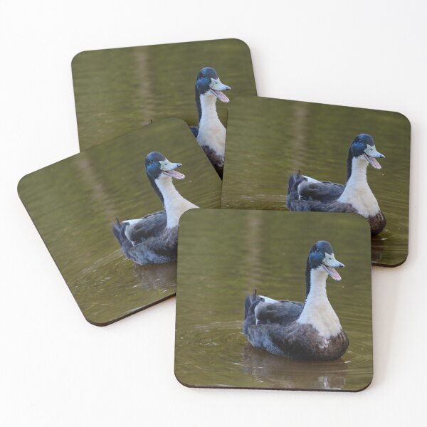 Item preview, Smiling Happy Duck Quacking at Dawn  designed and sold by AmberCamera.