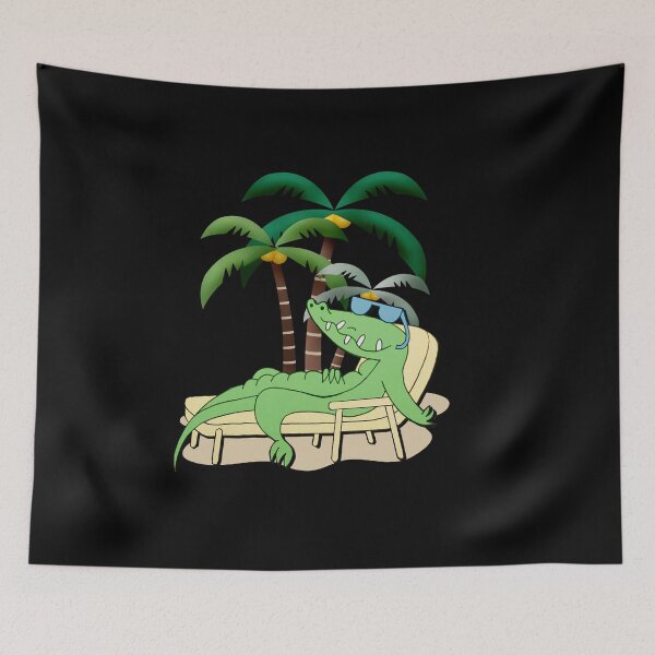 Item preview, Alligator On The Beach designed and sold by thersant.