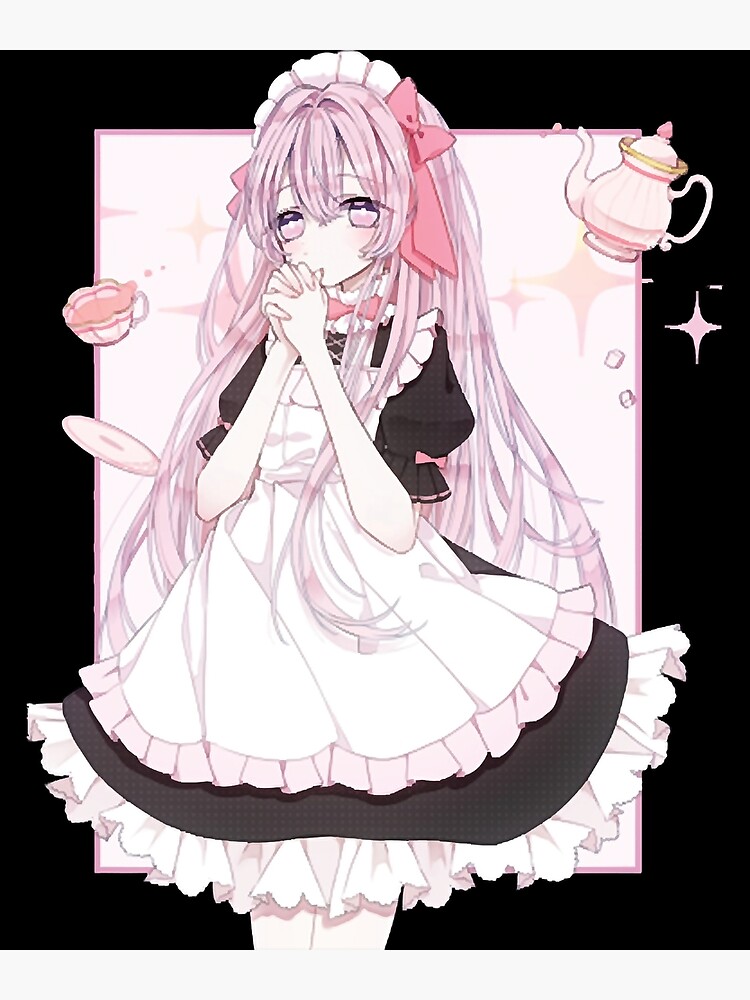 "Yume Kawaii Anime Soft Girl Aesthetic Egirl | Pastel Goth " Art Print