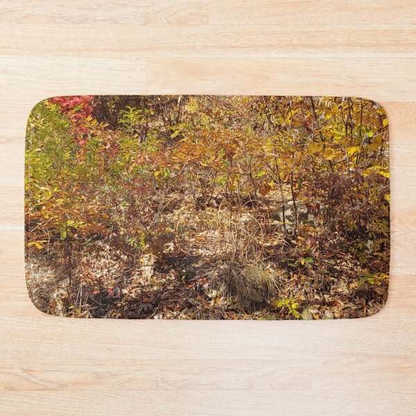 Item preview, Autumn background, mountains and fallen leaves designed and sold by fosterahope.