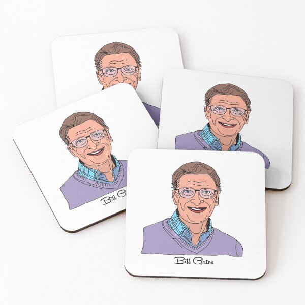 Item preview, Bill Gates poster | Bill Gates t-shirt | Bill Gates painting  designed and sold by KARTICK DUTTA.