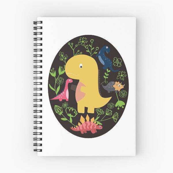 Item preview, Dinosaur delight, Dinosaurs And Flowers,Funny Dinosaur designed and sold by PrinChic!.