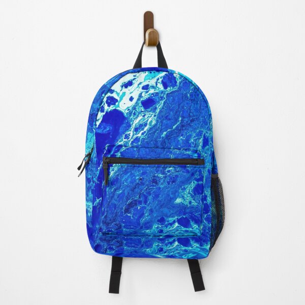 Item preview, electric blue abstract designed and sold by Morris-Est.