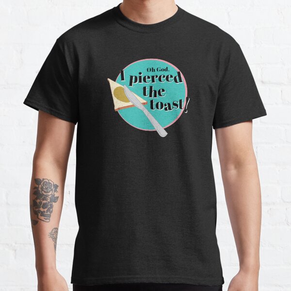 Item preview, I pierced the toast! designed and sold by smartbunnyRG.
