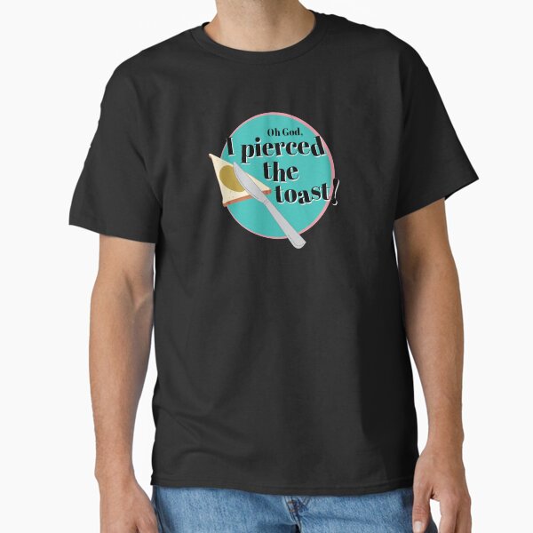 Item preview, I pierced the toast! designed and sold by smartbunnyRG.