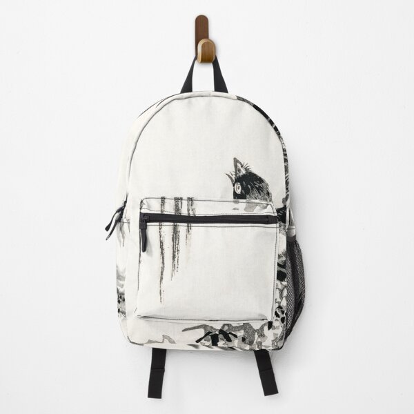 Item preview, japanese magpie and waterfall illustration 41572329610 designed and sold by Bird-Lore.