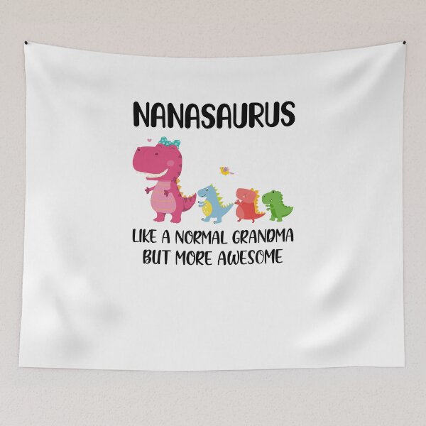Item preview, Nanasaurus Like A Normal Grandma But More Awesome Nana designed and sold by cadieuxart.