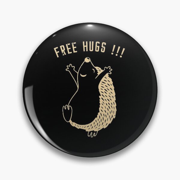 Item preview, free hugs funny Hedgehog hedgehugs designed and sold by ferventstyle.