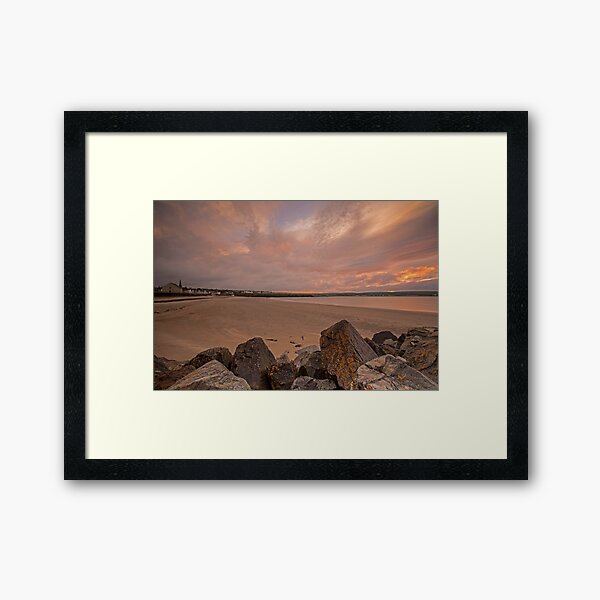 Thurso Sunset Framed Art Print