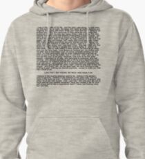 Ride Monologue Pullover Hoodie