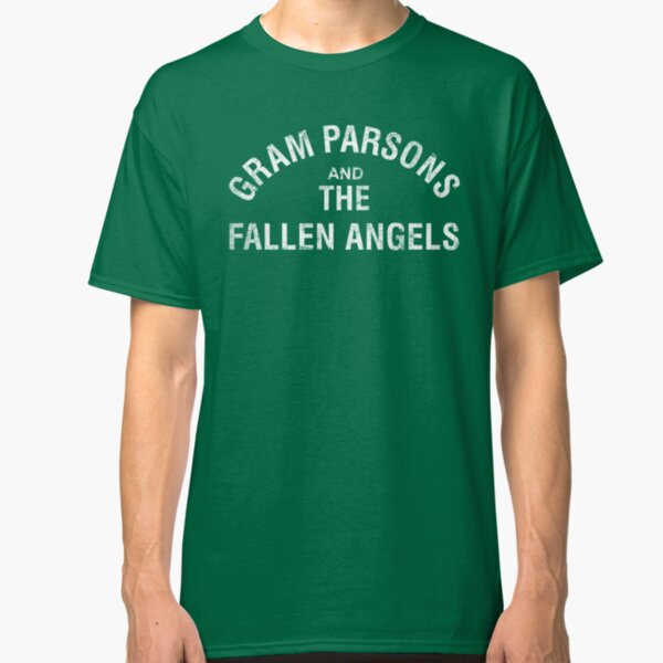 Gram Parsons and the Fallen Angels (white - distressed) Classic T-Shirt