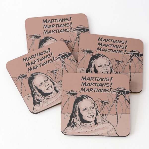 Item preview, Martians, Martians, Martians! designed and sold by ArtMagick.